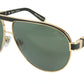 ZILLI Sunglasses Titanium Acetate Leather Polarized France Handmade ZI 65031 C01 - Frame Bay