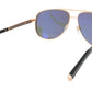 ZILLI Sunglasses Titanium Acetate Leather Polarized France Handmade ZI 65028 C01
