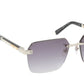 ZILLI Sunglasses Titanium Acetate Leather Gradient France Handmade ZI 65039 C02
