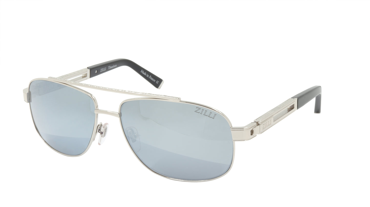 ZILLI Sunglasses Titanium Acetate Polarized France Handmade ZI 65002 C02