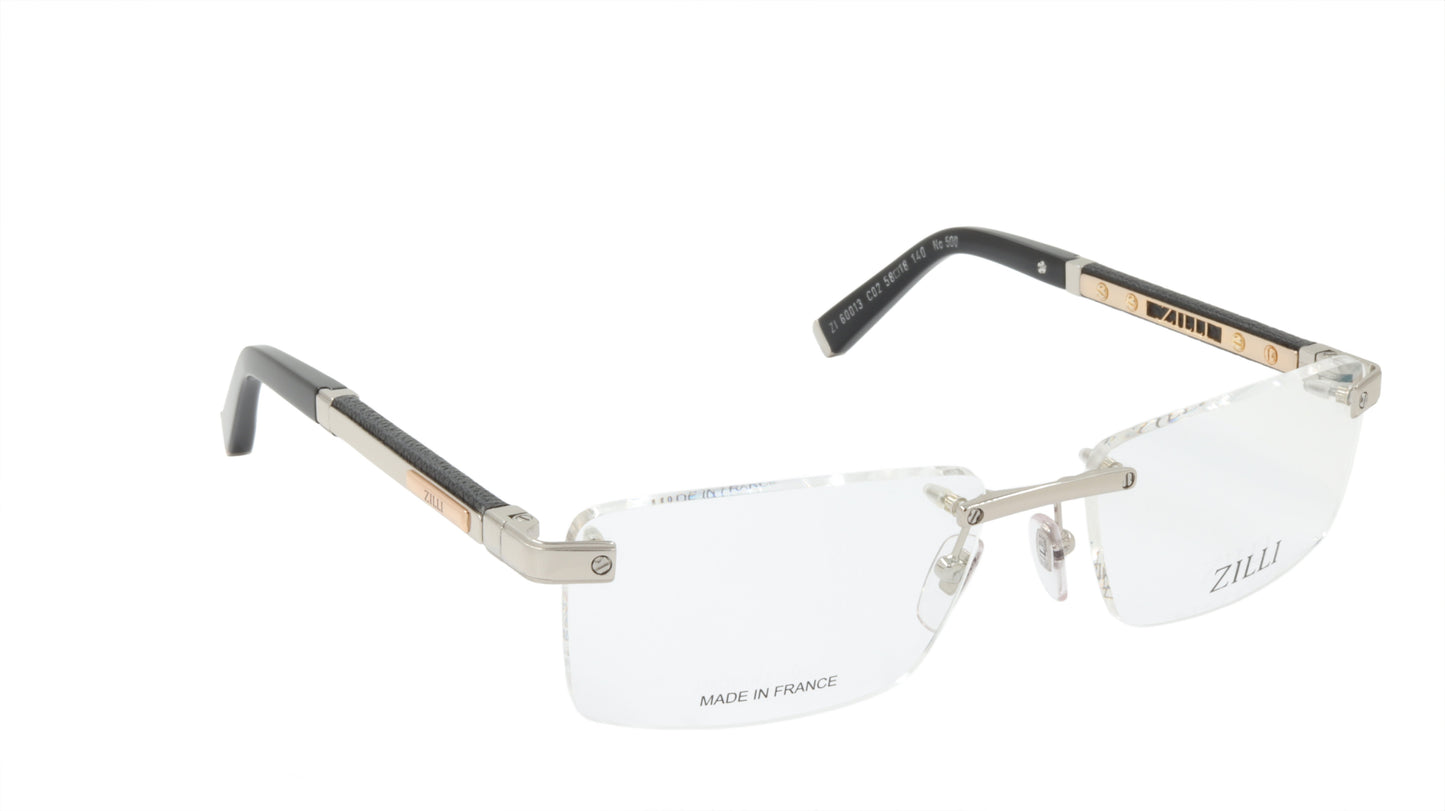 ZILLI Eyewear: Rimless and Handcrafted in France with Unique Identifier