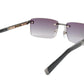 ZILLI Sunglasses Titanium Acetate Leather Gradient France Handmade ZI 65038 C03