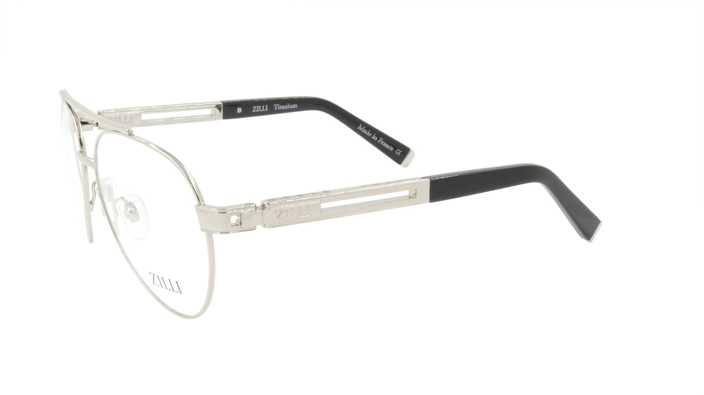 ZILLI Eyeglasses Frame Titanium Acetate France Made ZI 60006 C02