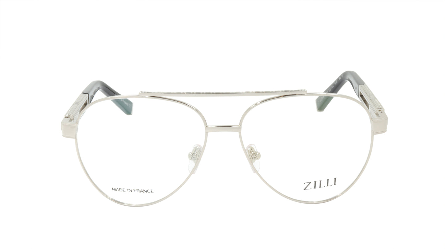 ZILLI Eyeglasses Frame Titanium Acetate France Made ZI 60006 C02