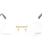 ZILLI Eyeglasses Frame Titanium Acetate Leather France Made ZI 60028 C05