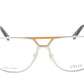 ZILLI Eyeglasses Frame Titanium Acetate Leather France Made ZI 60030 C08