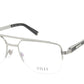 ZILLI Eyeglasses Frame Titanium Acetate Leather France Made ZI 60024 C05