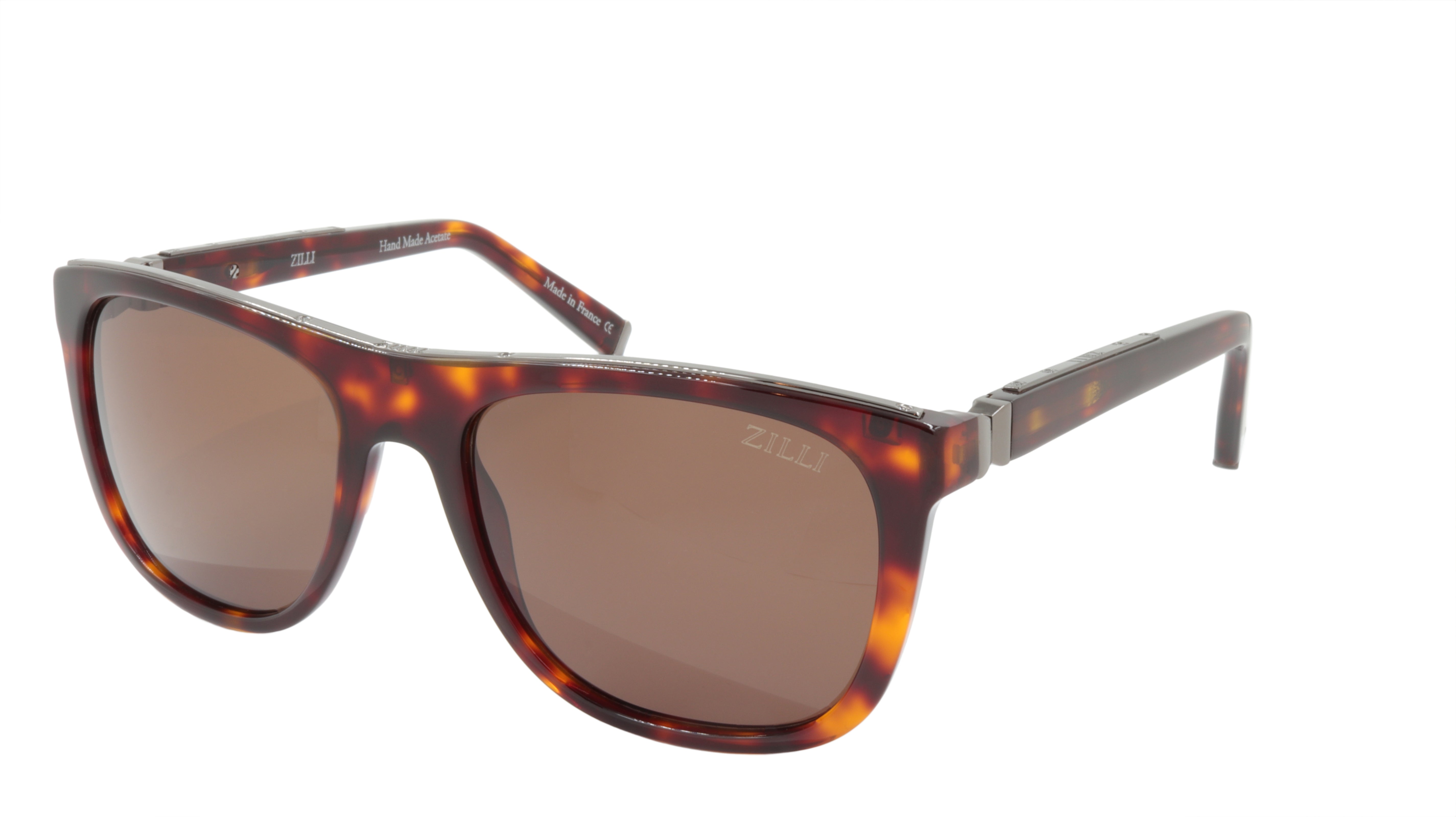 ZILLI Sunglasses Titanium Acetate Polarized France Handmade ZI 65004 C ...