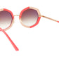 Face A Face Sunglasses Frame CHANCE 2 Col. 5563 Acetate Metal Nude Poppy Checker