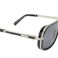 ZILLI Sunglasses Titanium Acetate Leather Polarized France Handmade ZI 65026 C06