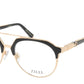 ZILLI Eyeglasses Frame Titanium Acetate Leather France Made ZI 60023 C01