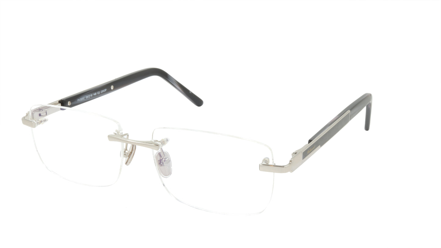 Paul Vosheront Rimless Eyeglasses Crafted from Titanium