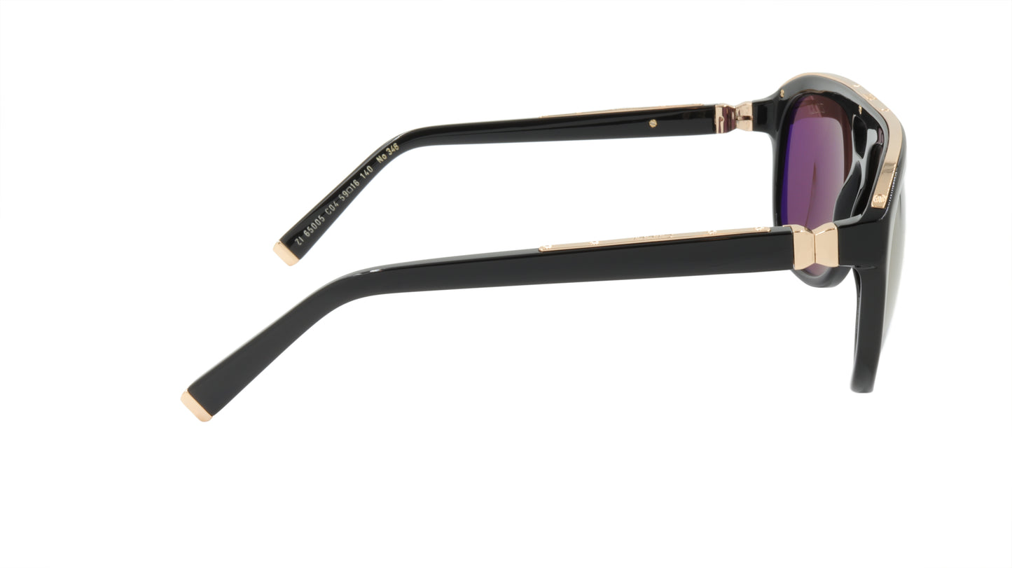 ZILLI Sunglasses Titanium Acetate Polarized France Handmade ZI 65005 C04