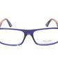 Face A Face Eyeglasses Frame SOLAL 3 Col. 008 Acetate Ink Blue Bright Orange