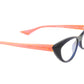 Face A Face Eyeglasses Frame PUNK HER 2 Col. 1233 Acetate Transparent Blue Ink