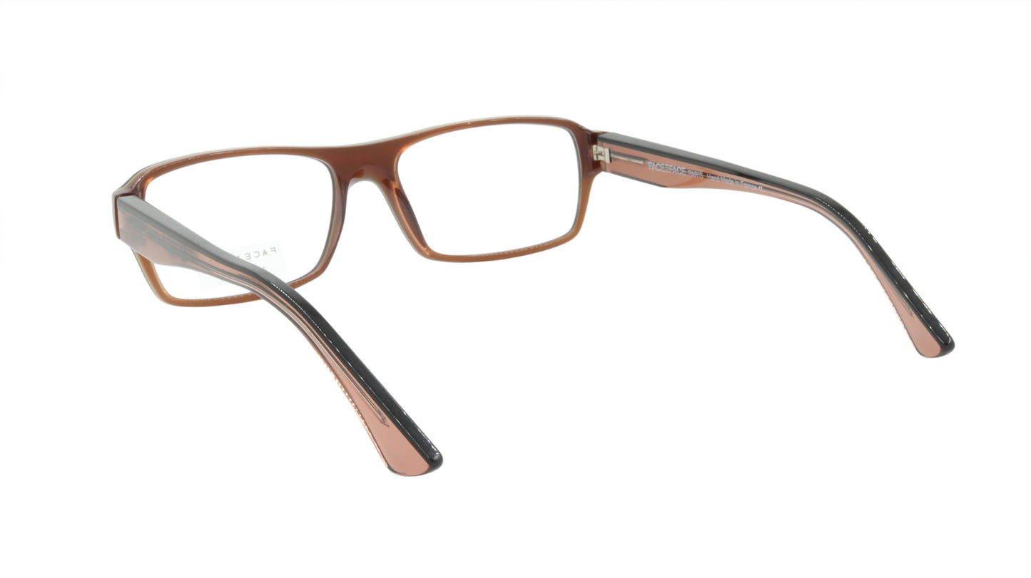 Face A Face Eyeglasses Frame SOLAL 3 Col. 403 Acetate Black Rev Yellow Praline