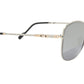 Paul Vosheront Sunglasses Gold Plated Metal Acetate Mirror Italy PV394S C2