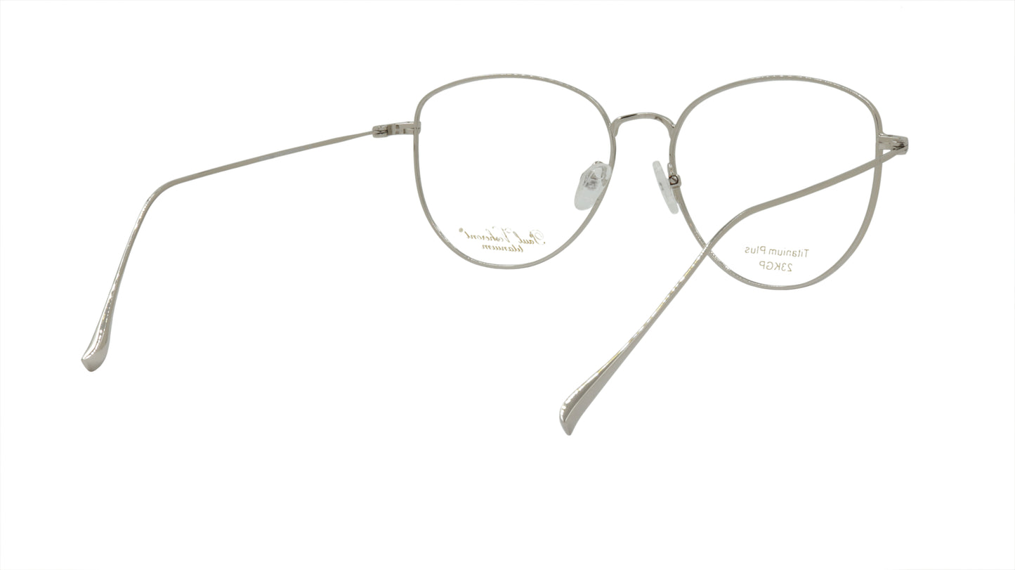 Paul Vosheront Eyeglasses Frame Gold Plated Metal Italy PV503 C2