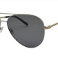 Paul Vosheront Sunglasses Gold Plated Metal Acetate Polarized Italy PV602S C2