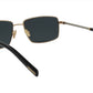 Paul Vosheront Sunglasses Gold Plated Metal Acetate Polarized Italy PV603S C1