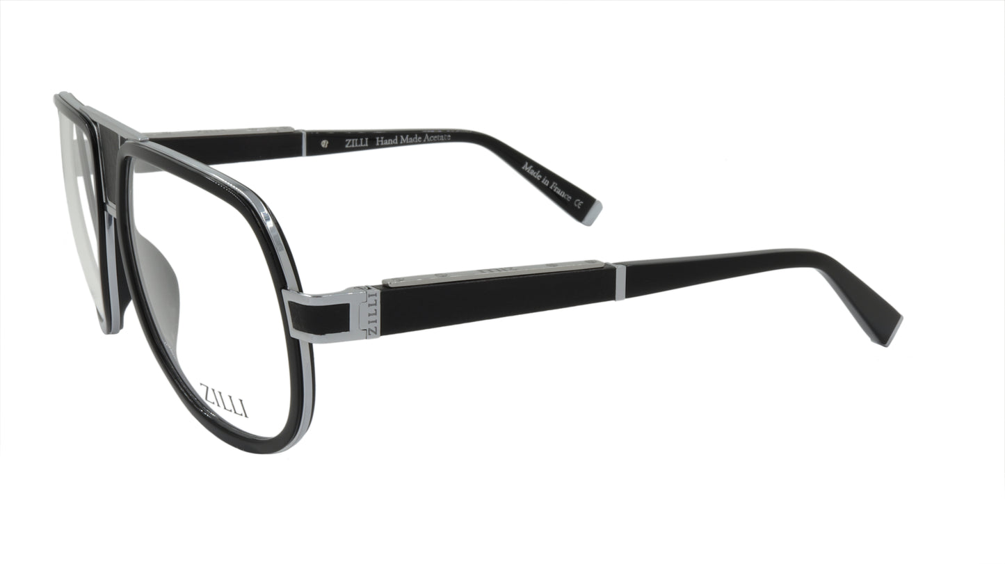 ZILLI Eyewear Handcrafted in France of Titanium and Leather