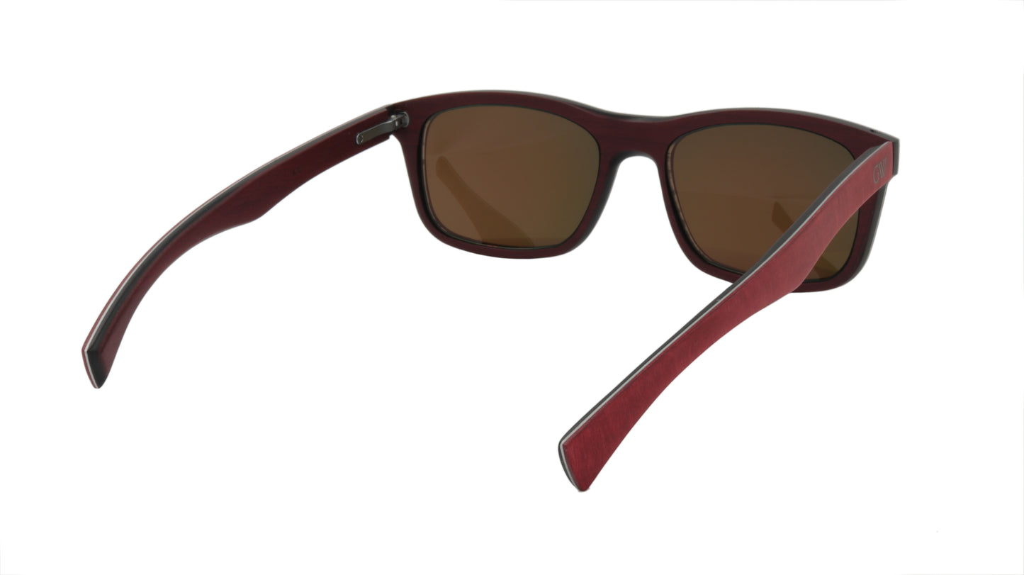 GOLD & WOOD Sunglasses Made from 100% Specialty Wood