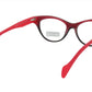 Face A Face Eyeglasses Frame SHADE 1 Col. 1420 Acetate Plum Brown Red