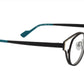 Face A Face Eyeglasses with Double Metal Frame