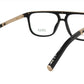 ZILLI Eyeglasses Frame Titanium Acetate Leather France Made ZI 60036 C01