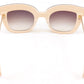 Face A Face Sunglasses Dolce 2 3141 Dark Mauve / Opaque Nude Plastic Metal Italy - Frame Bay