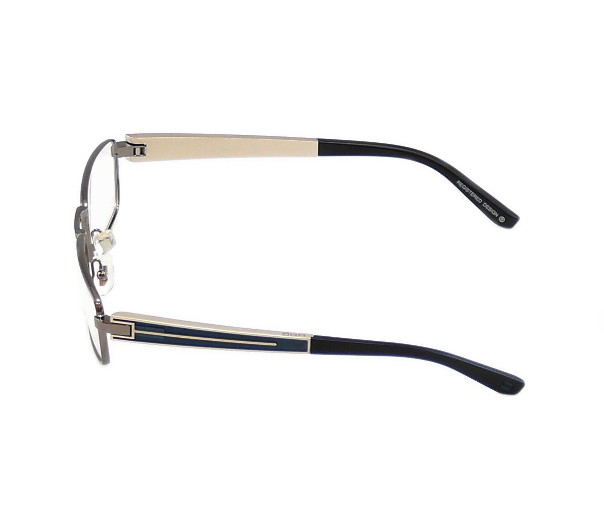 OGA Morel Eyeglasses Frame 74110 GB021 Gunmetal Plastic Metal France 5 ...