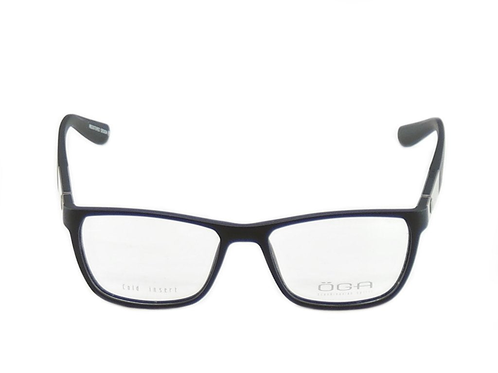 OGA Morel Eyeglasses Frame 71950 NG011 Matte Black Plastic France Made 53-17-135 - Frame Bay