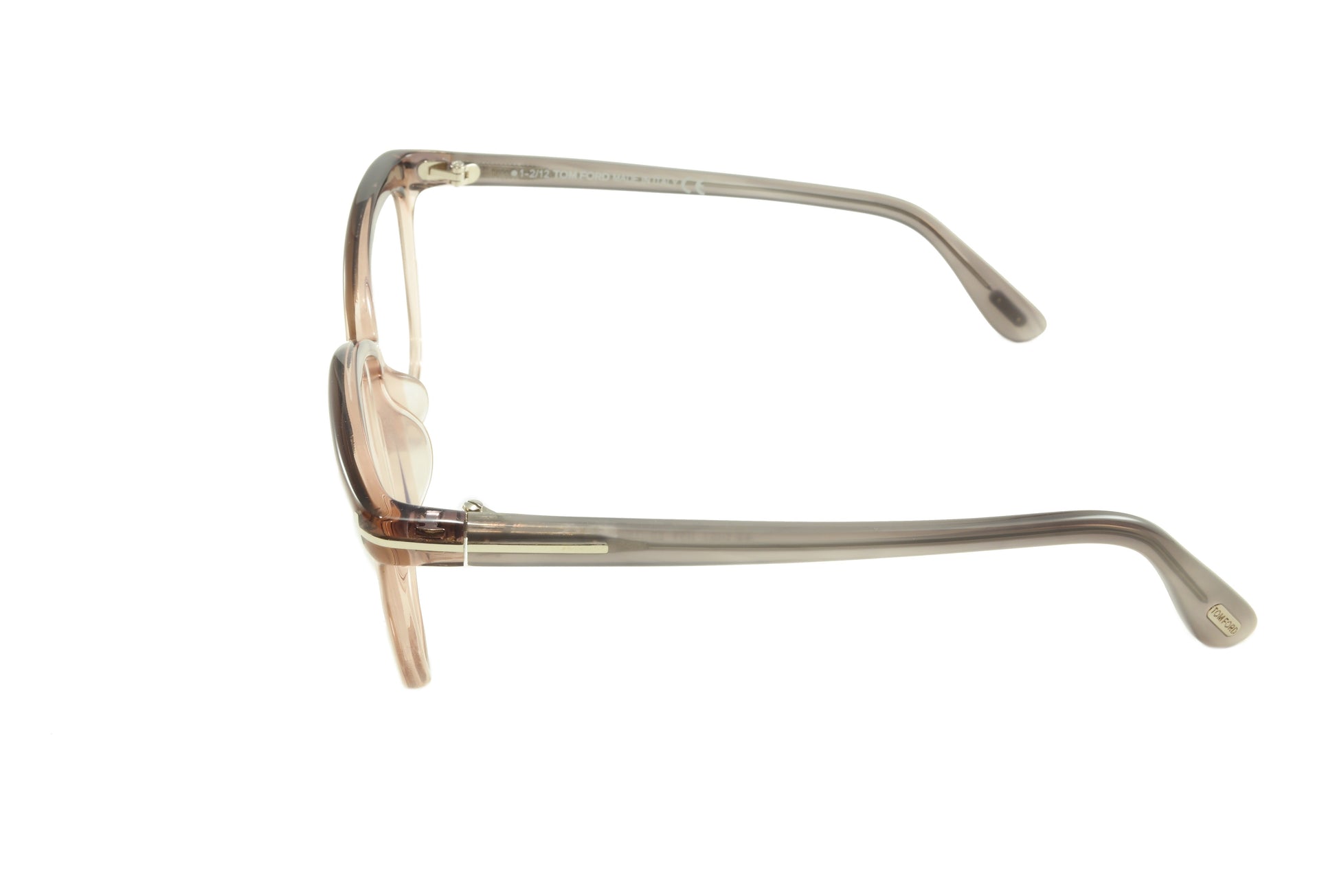Tom Ford Eyeglasses Frame TF4267 074 Transparent Brown Italy 56-12-135 - Frame Bay