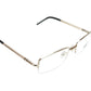 Mont Blanc Eyeglasses Frame MB440 028 Gold Black Metal Acetate Italy 55-19-135 - Frame Bay