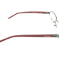 Mont Blanc Eyeglasses Frame MB342 008 Gunmetal Bordeaux Metal Rubber Italy Made - Frame Bay