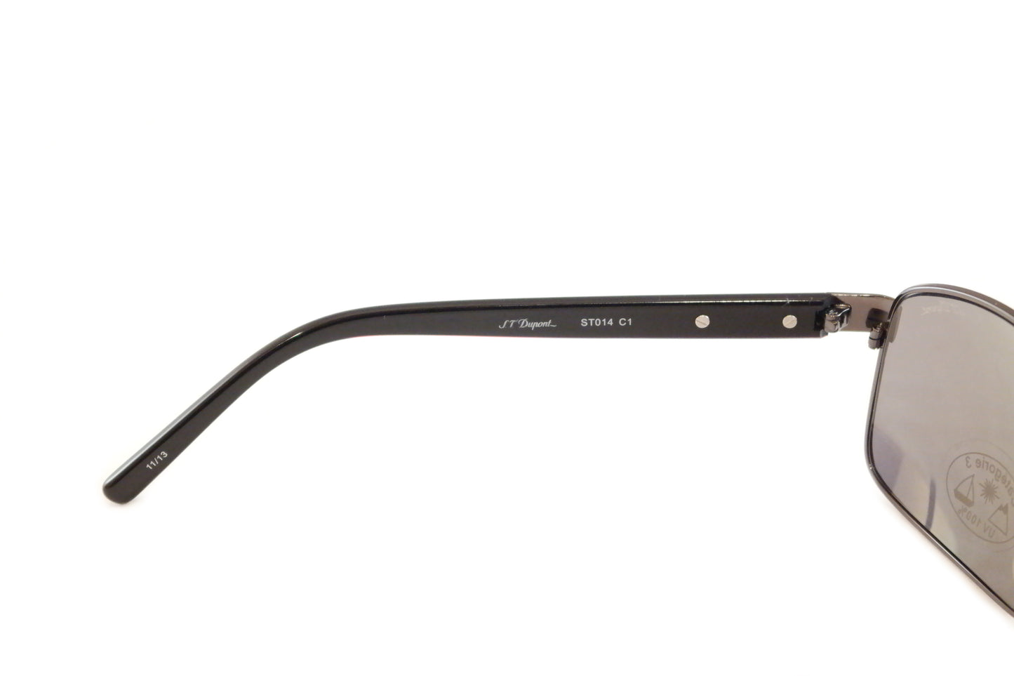 S. T. Dupont Sunglasses ST014 Plastic Germany 100% UV 3 Polarized Lens 65-11-135 - Frame Bay