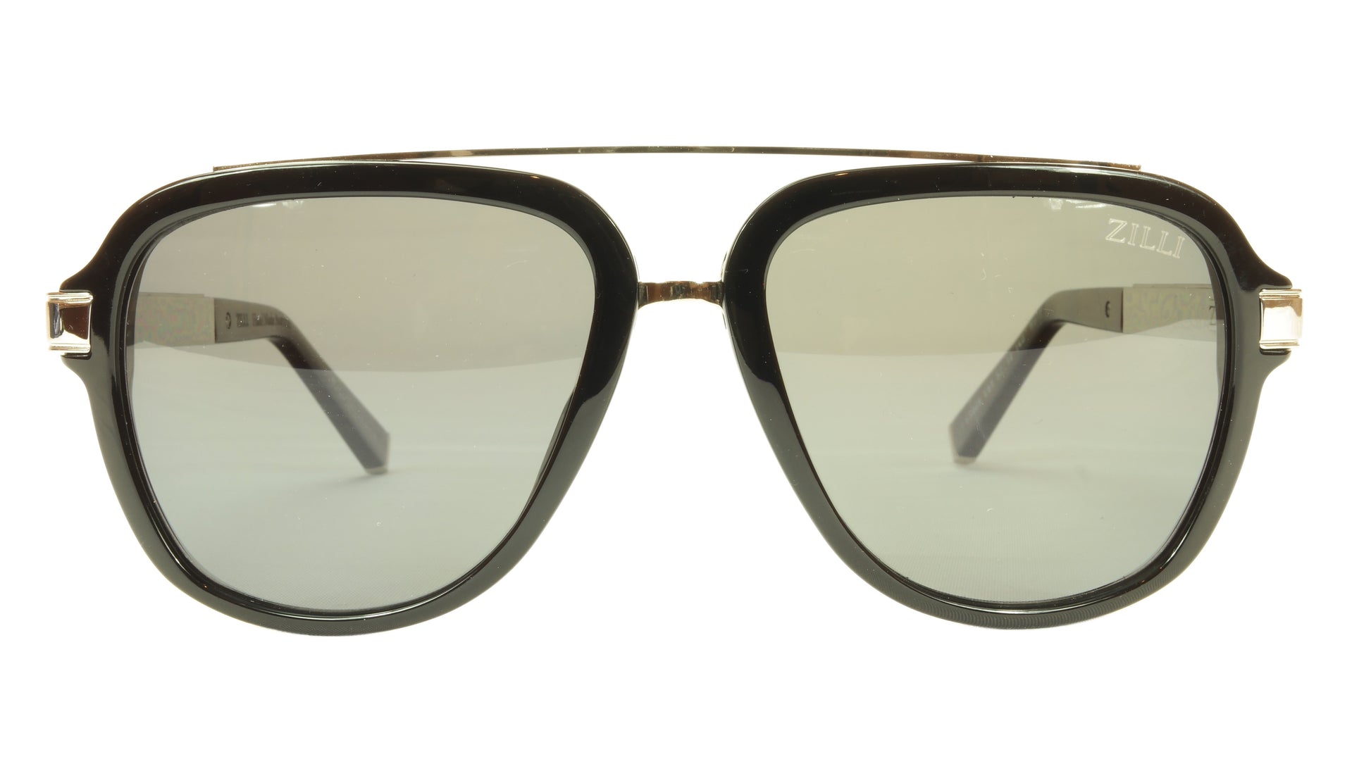 ZILLI Sunglasses Polarized Hand Made Acetate Titanium France ZI 65006 C01 - Frame Bay
