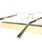 ZILLI Eyeglasses Frame Acetate Leather Titanium France Hand Made ZI 60014 C02 - Frame Bay