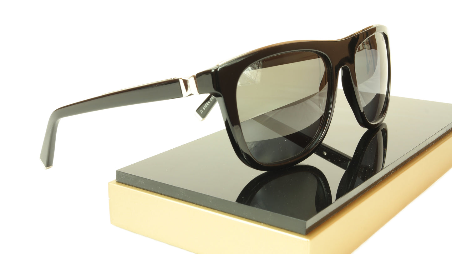 ZILLI Sunglasses Polarized Black Hand Made Acetate Titanium France ZI 65004 C03 - Frame Bay