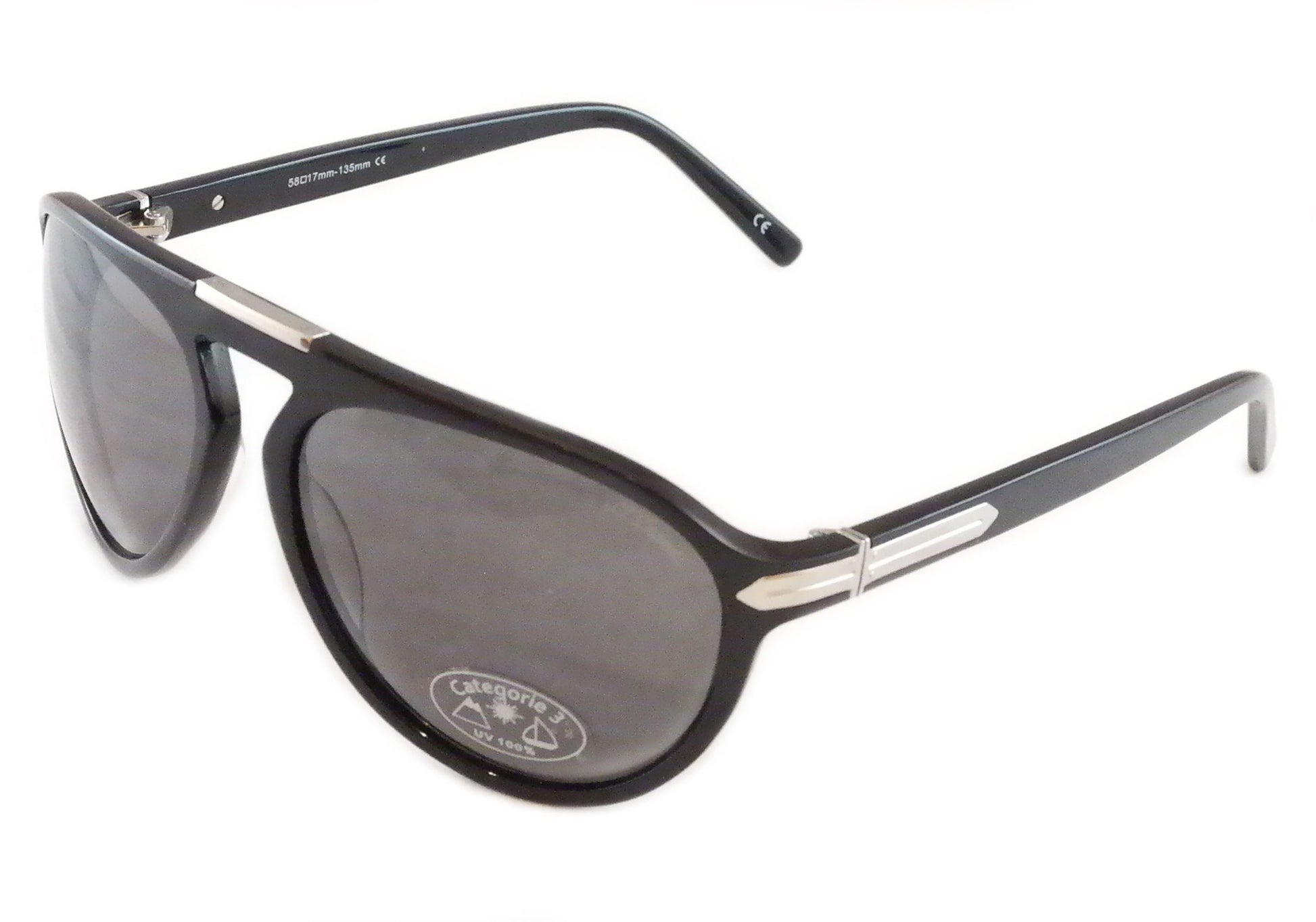 S. T. Dupont Sunglasses ST013 Polarized Plastic Italy 100% UV 3 Lenses 58-17-135 - Frame Bay
