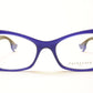 Face A Face Bocca Rock 2 Col. 635 Violet Brown Eyeglasses Italy Made - Frame Bay