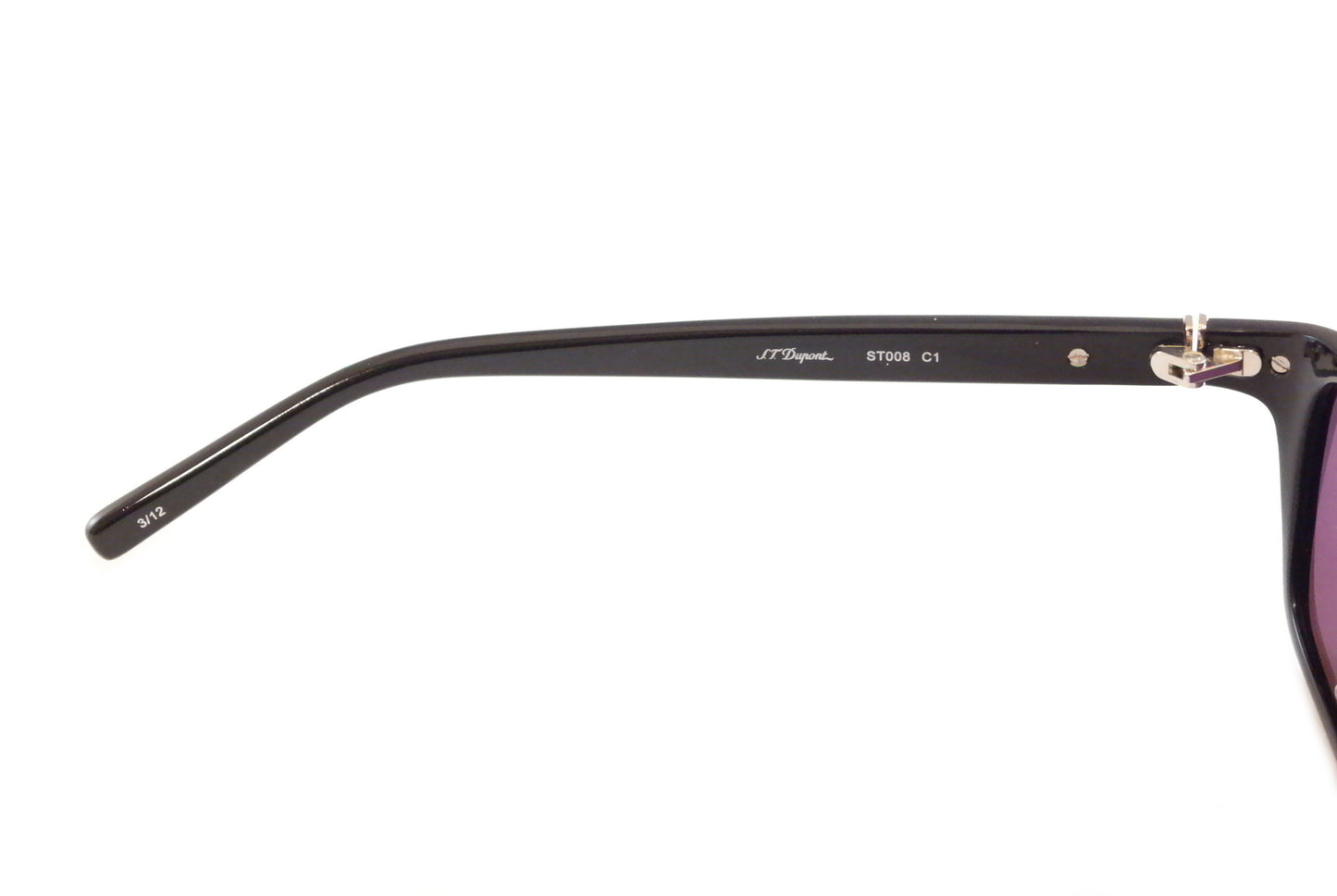 S.T. Dupont Sunglasses ST008 Plastic Italy 100% UV Category 3 Lenses 56-18-140 - Frame Bay