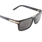 S. T. Dupont Sunglasses ST011 Polarized Plastic Italy 100% UV 3 Lenses 58-14-135 - Frame Bay