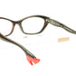 Face A Face Bocca Rock 2 Col. 400 Black Red Eyeglasses Italy Hand Made - Frame Bay