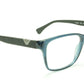 Emporio Armani EA3042 5072 Eyeglasses Frame Acetate Crystal Blue Black - Frame Bay