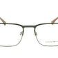 Emporio Armani EA1027 3014 Eyeglasses Frame Acetate Black Dark Red - Frame Bay