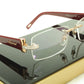 Chopard Eyeglasses Frame VCH 912S 08FC Acetate Gold Plated Italy Made 54-16-140 - Frame Bay