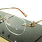 Chopard Eyeglasses Frame VCHA95S 0R80 Bronze Brown Italy Made 52-17-140 - Frame Bay
