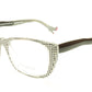 Face A Face Bocca Sexy 2 Col AT17 Houndstooth Black Red Eyeglasses Made in Italy - Frame Bay