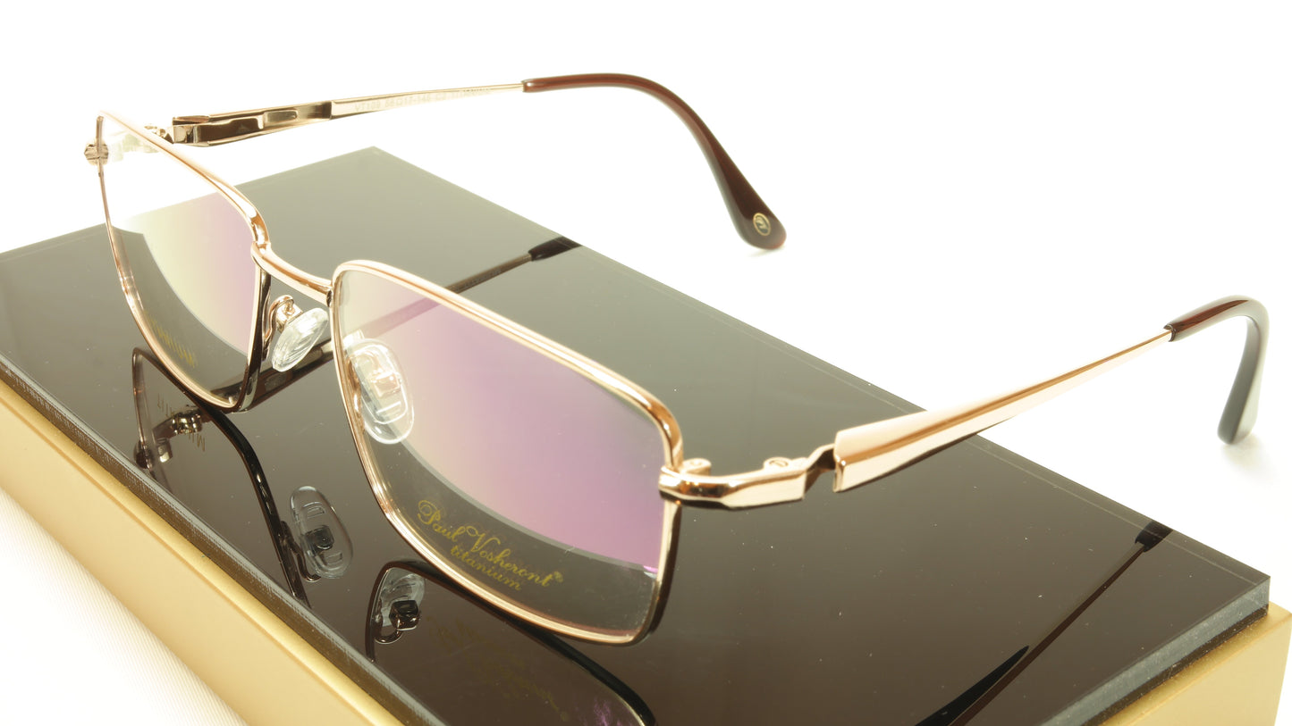 Paul Vosheront VT109 C2 Titanium Eyeglasses Frame Italy Made - Frame Bay